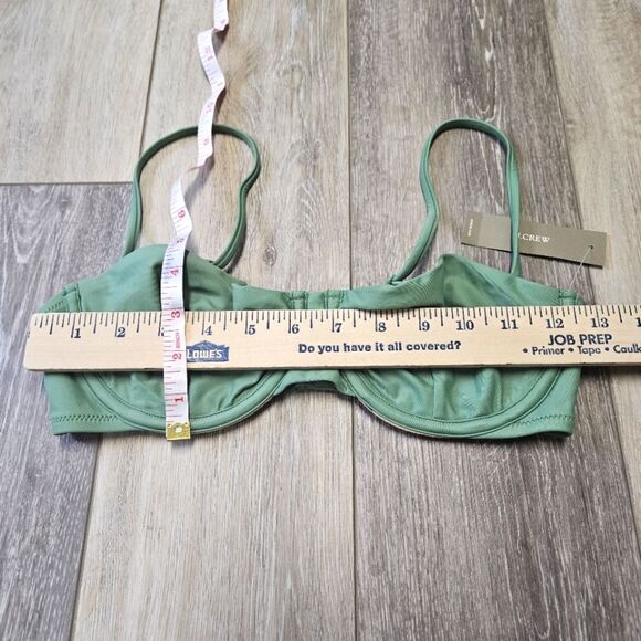 J. Crew Aerie Mixed Bikini Set Balconette Top Cheeky Women’s Size 34C Medium - Picture 3 of 12